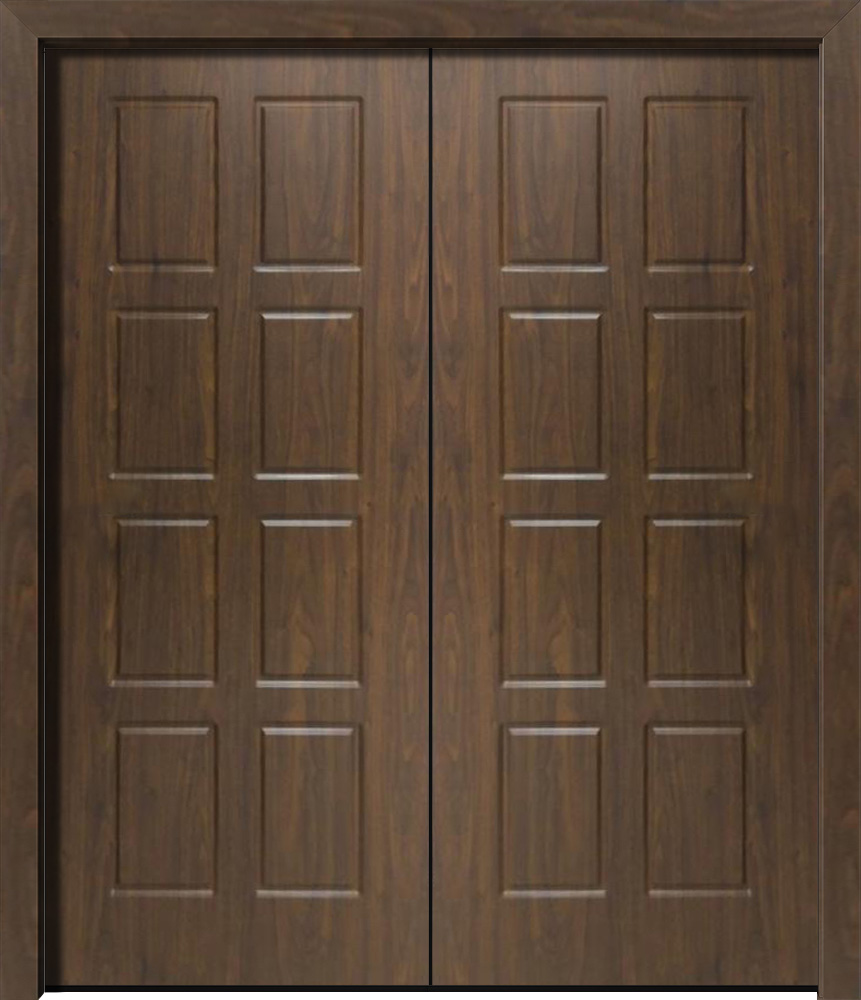 Экошпон с фрезеровкой мореная береза ZB 088-2 ДС