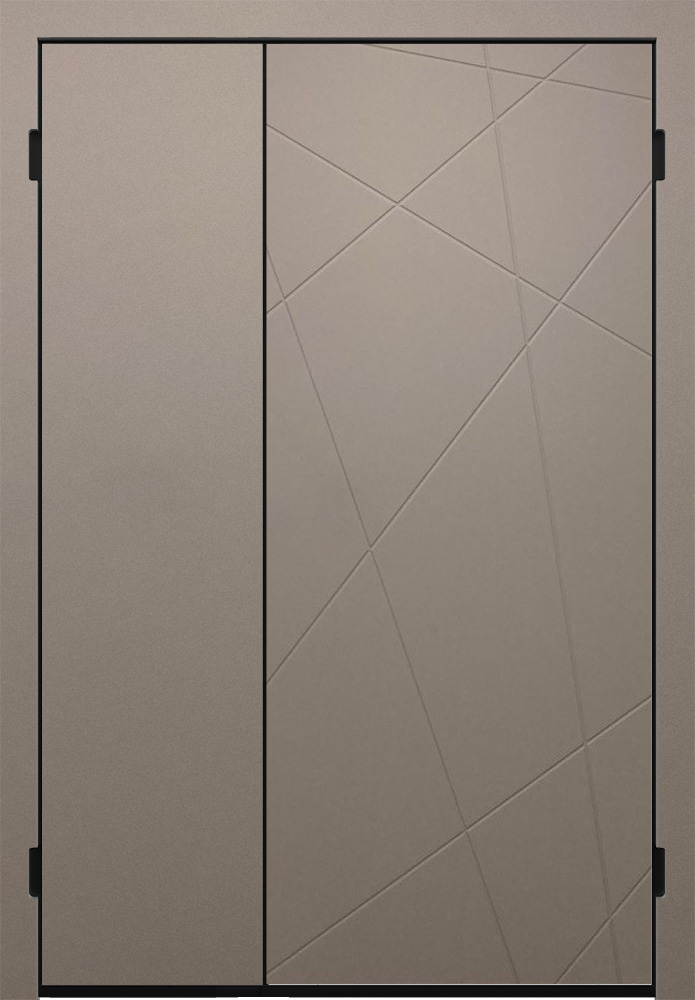 Экошпон с фрезеровкой кварц софт ZB 00 813-2 Time 8ПГ ОСФБ